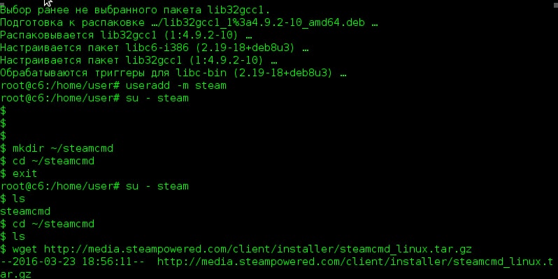 Steamcmd download. Системные требования Rust сервера. STEAMCMD. STEAMCMD screenshot.